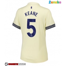 Ženske Nogometnih dresov Everton Michael Keane #5 Gostujoči 2025-26 Kratki rokavi